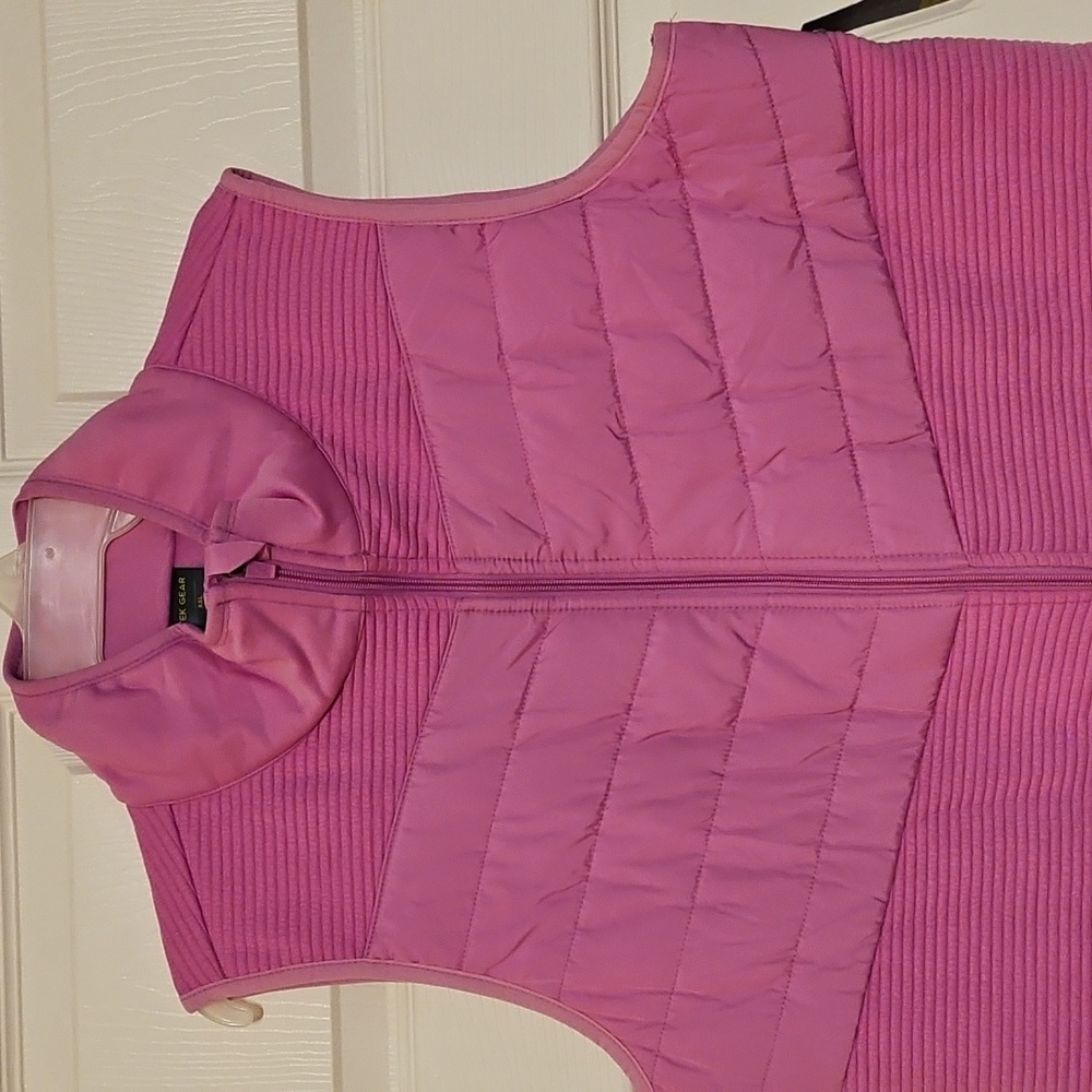 Tek Gear Women's Pink Lilac Quilted Vest NWT - Picture 2 of 12